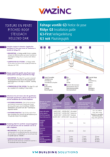 Notice de pose Faîtage G3